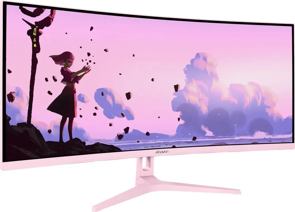 Écran PC Fluide Arozzi Nova Rose 34" 165Hz Évite la Fatigue Visuelle - 2