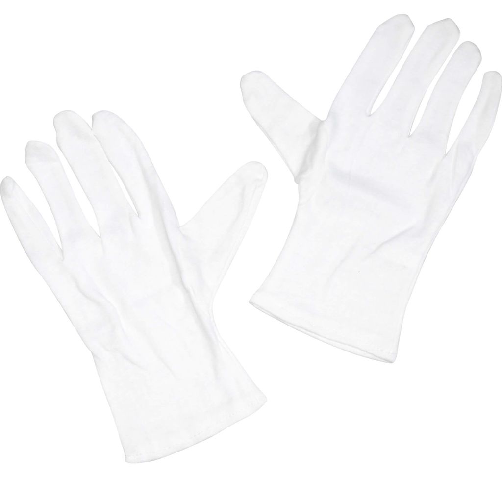 CareLiv Handschuhe aus Baumwolle Gr. 8, 2 St. Handschuhe