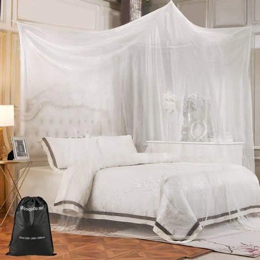 Moustiquaire lit bébé XXL : stop aux piqûres et nuits agitées 220x200cm