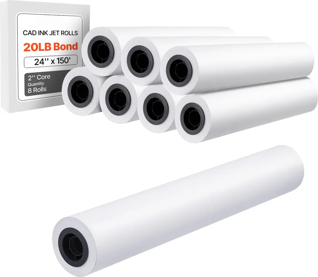 Rotoli Carta Plotter SucceBuy 609,6 mm: La Scorta Definitiva per CAD