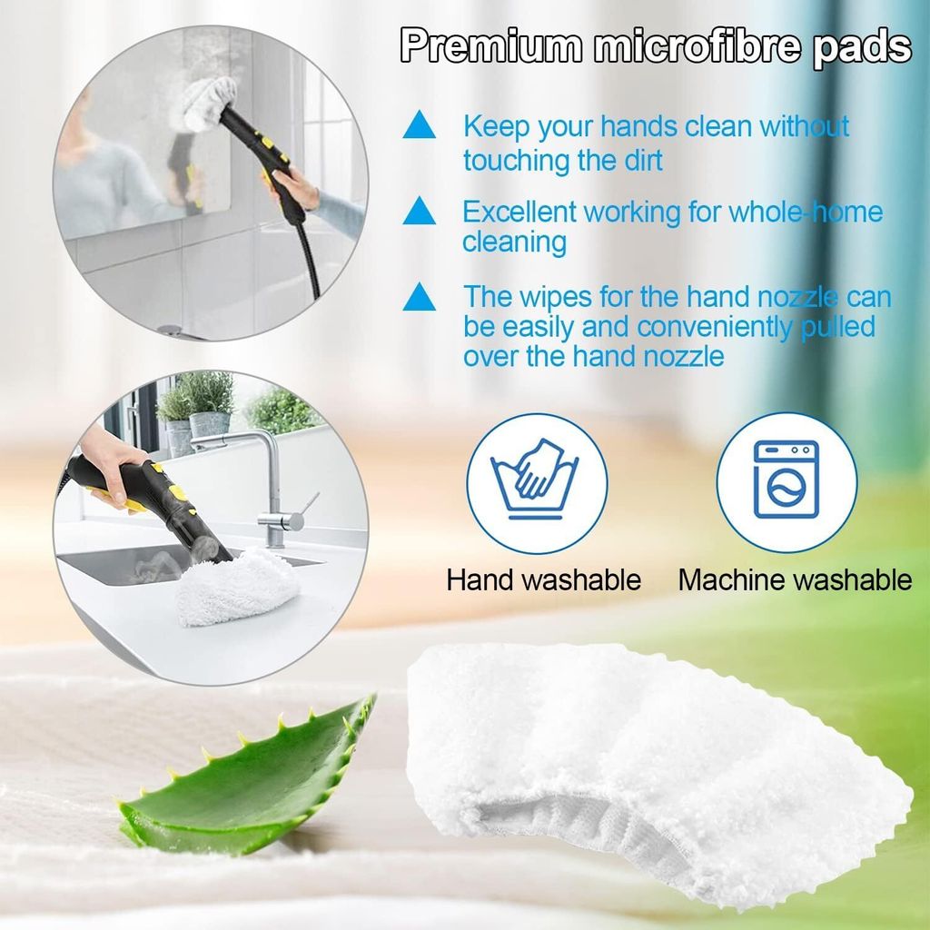 12 Stück Zubehör für Kärcher Dampfreiniger Easyfix SC2 SC3 Produktbild 3