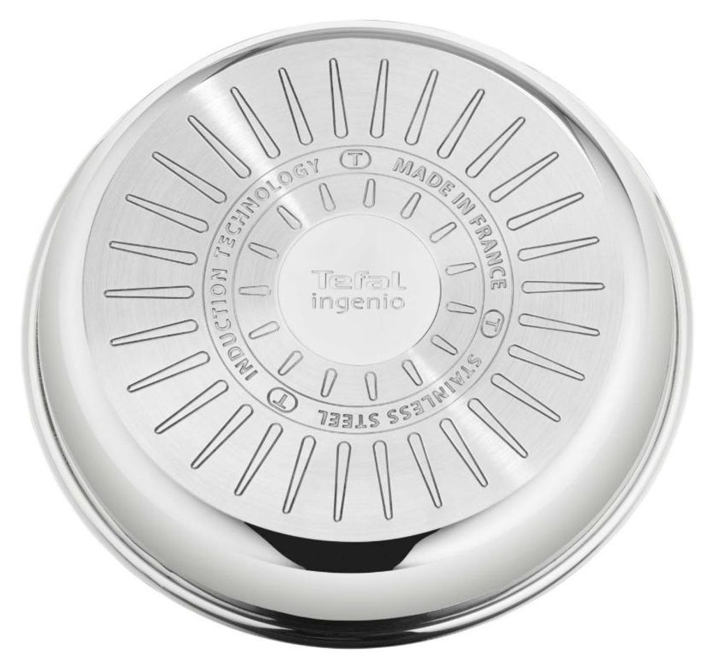 Tefal Ingenio Preference L9730302, Allzweckpfanne, Schwarz, Edelstahl, Edelstahl, Titan, Thermo-Punkt, Keramik, Gas, Halogen, Induktion, Versiegelt...