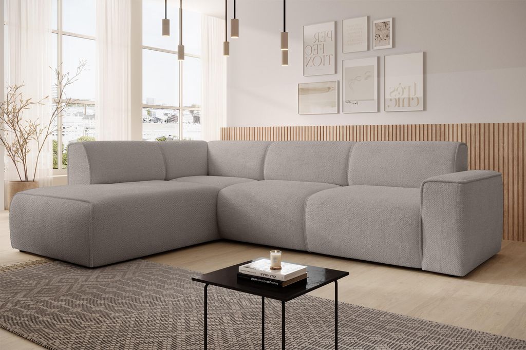 AX LIVING Couch Sofa L Form Didim L Beige – 292 cm, Produktbild 