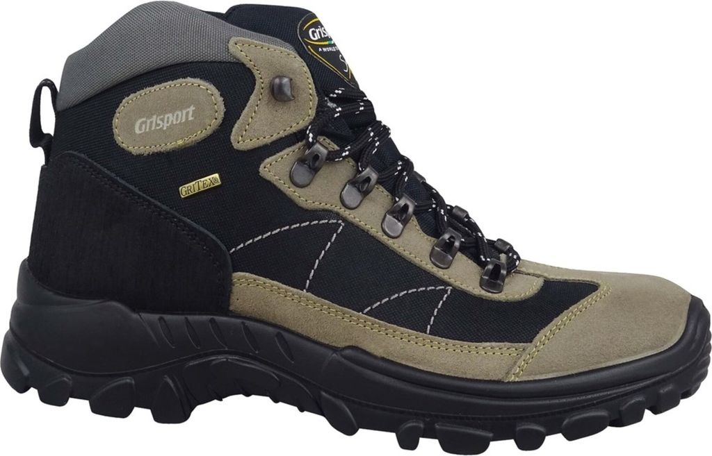 Grisport Trekkingschuhe aus Naturleder mit klassischer Schnürung für Alltag und Wandern