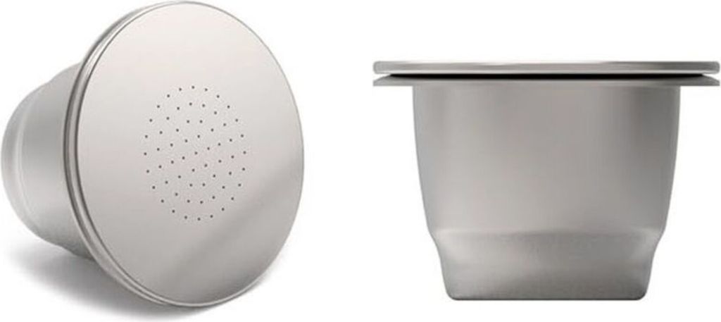 Ernesto Wiederverwendbare 2 Kaffeekapseln für Nespresso Kaffeekapselmaschinen