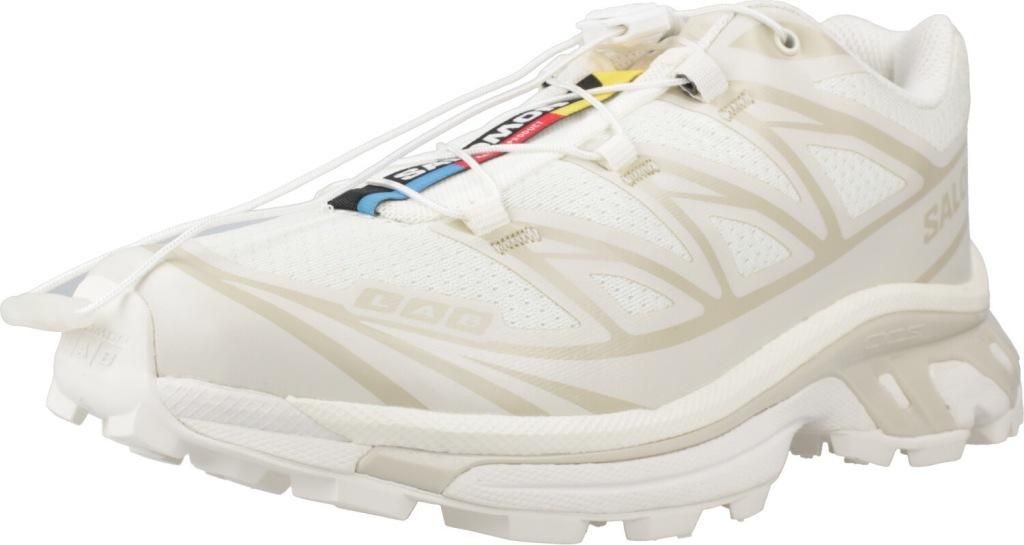 Salomon XT-6 White Beige Vanilla Ice Almond XT6 - 47 1/3