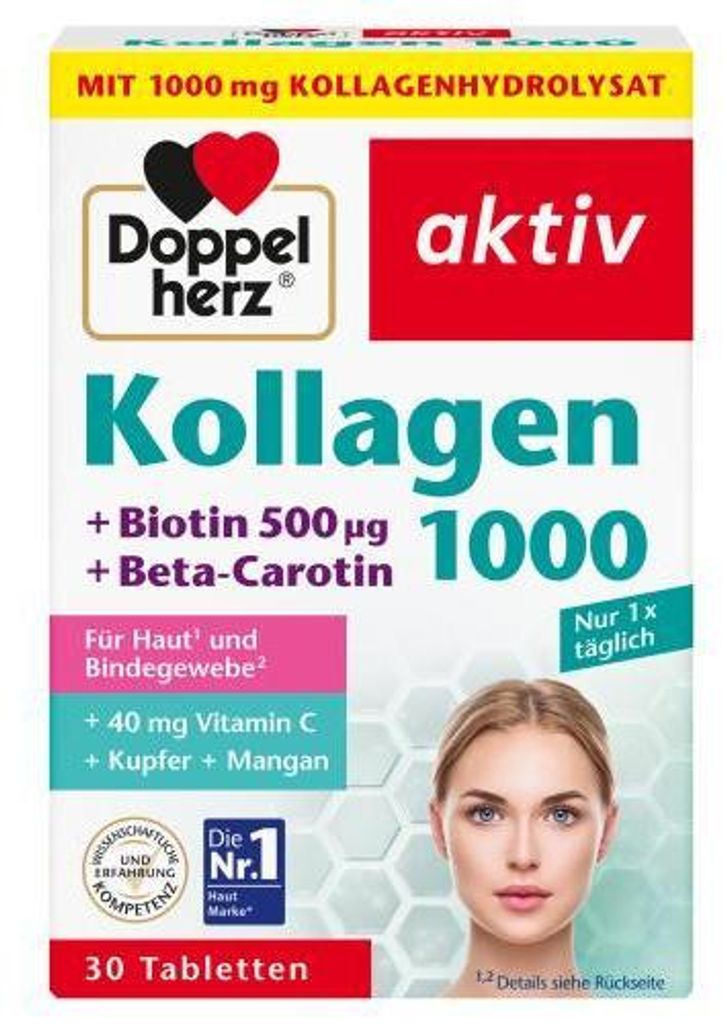 Doppelherz Kollagen 1000 Tabletten 30 St
