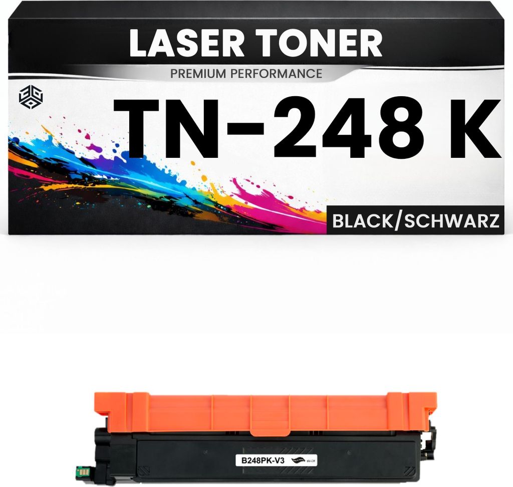 Toner kompatibel für Brother TN-248K HL-L3215cw/L3220cw/L3220cwe/L3240cdw/L8230cdw/L8240cdw DCP-L3515cdw/L3520cdw/L3520cdwe/L3527cdw/L3555cdw/L356...