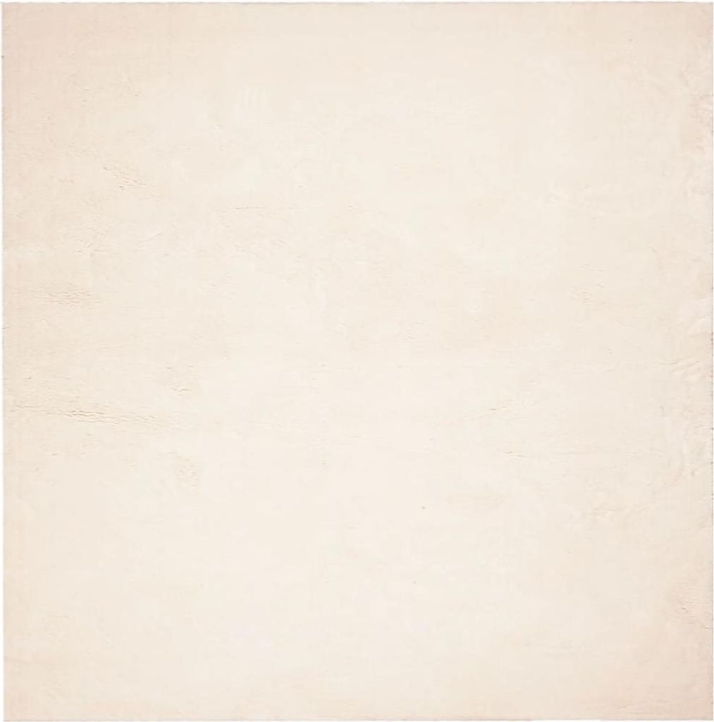 vidaXL Teppich HUARTE Kurzflor Weich und Waschbar Beige 240x240 cm