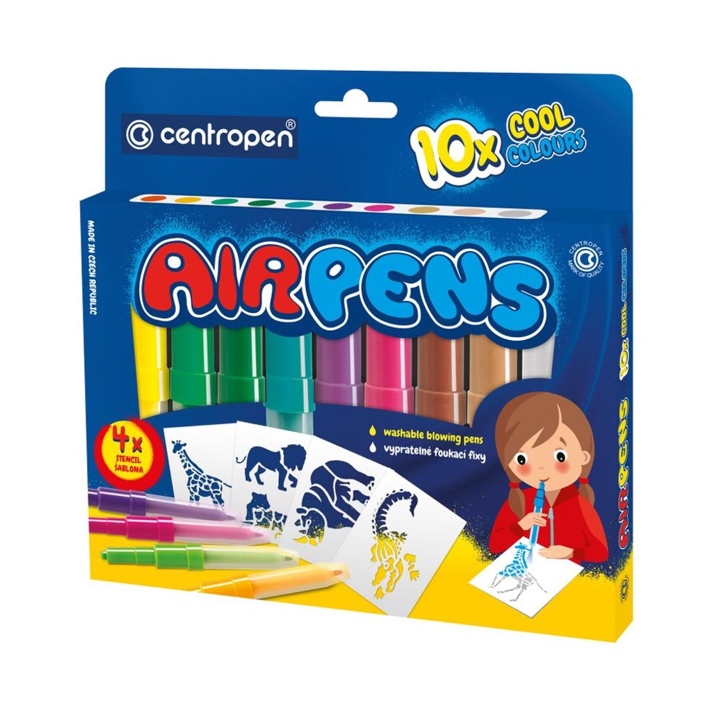 Centropen 1500/10 - Marcatori a soffio freddo / set da 10 Immagine del prodotto 
