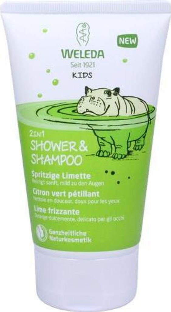 Weleda Kids Shampooing & Douche 2in1 Limette, 150 ml Image du produit 