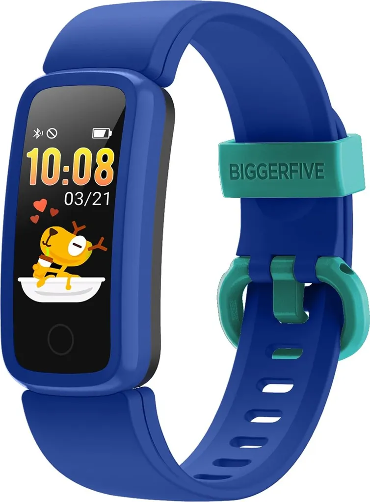 Fitness Tracker Economico Bambini: Smartwatch 5-15 Anni con Cardio