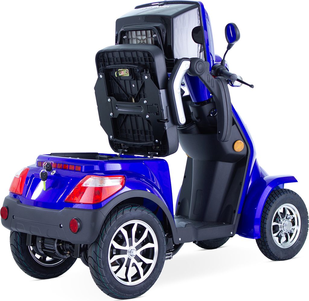 ECO ENGEL 510 Blau, 25 km/h E-Scooter Senioren Roller Produktbild 13