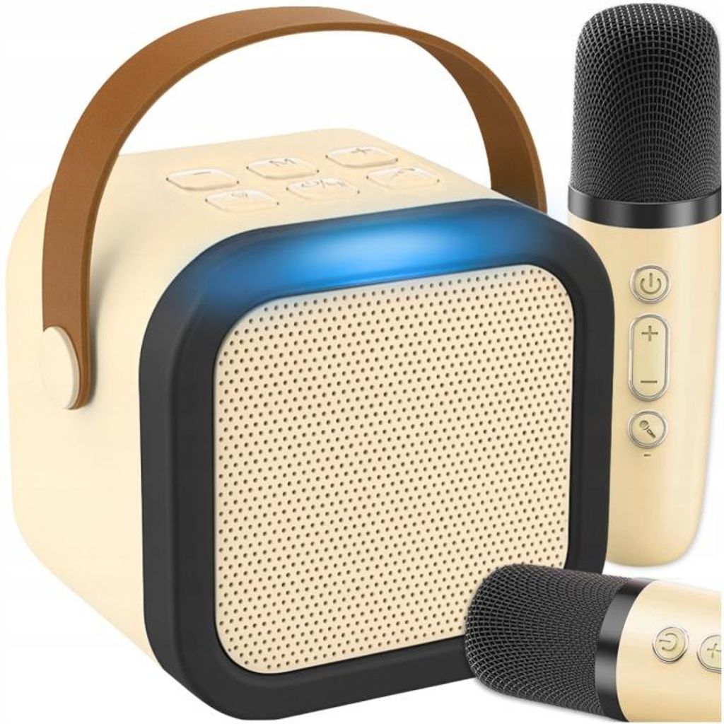 Kinder-Karaoke-Set mit 2 Mikrofonen – Kabelloser Produktbild 