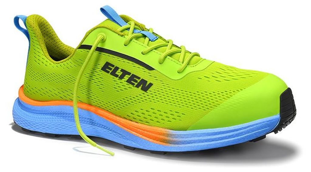 Sicherheitshalbschuh TAVIXX XXFE lime-blue Low ESD S1, Gr. 39