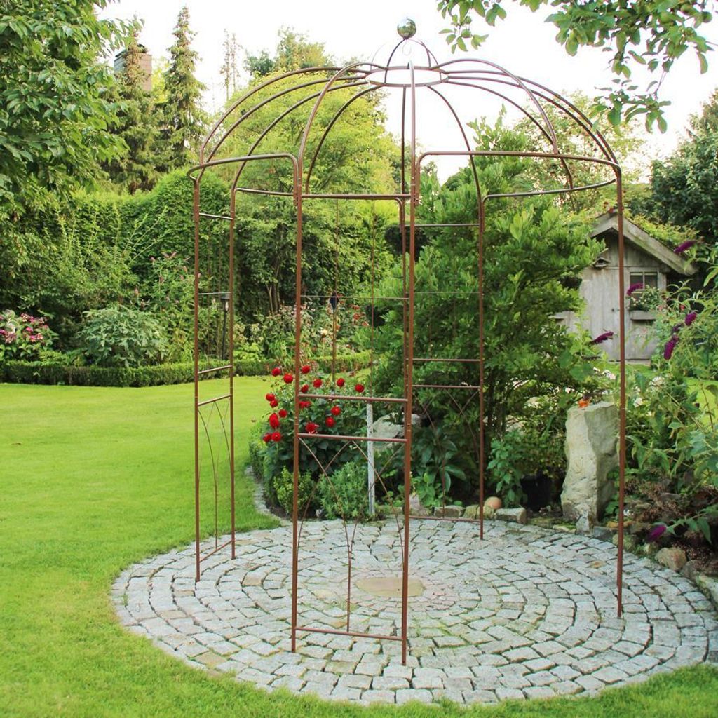 Rosenpavillon 200x270cm Rostbraun Produktbild 2