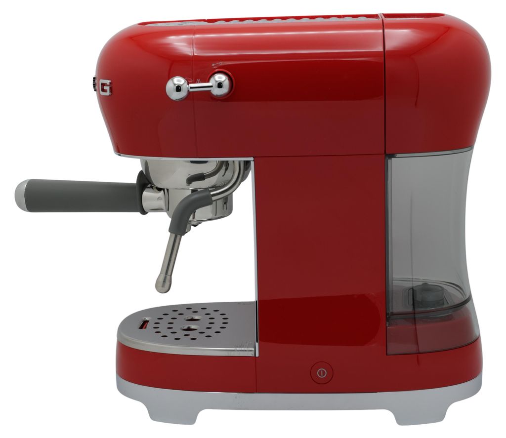 SMEG ECF02RDEU Siebträger Espresso-/Kaffemaschine Rot Produktbild 