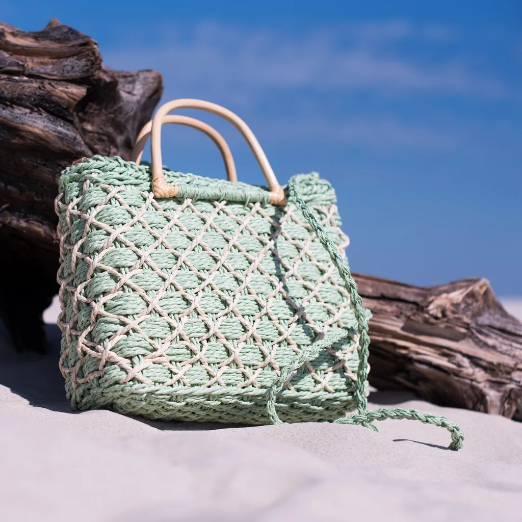 Sac cabas femme Menthe Art Of Polo - Accessoire de mode polyvalent - 2