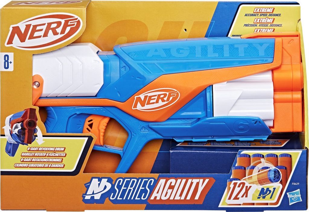 Nerf N-Serie Agility, Dartblaster Productafbeelding 