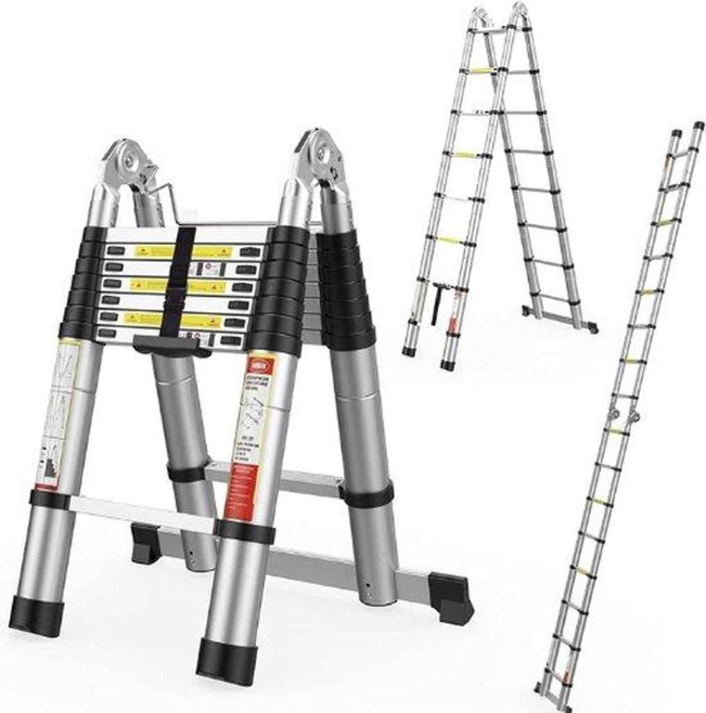 Teleskoplader, 5 Meter, Inklappbar, Weichschließend