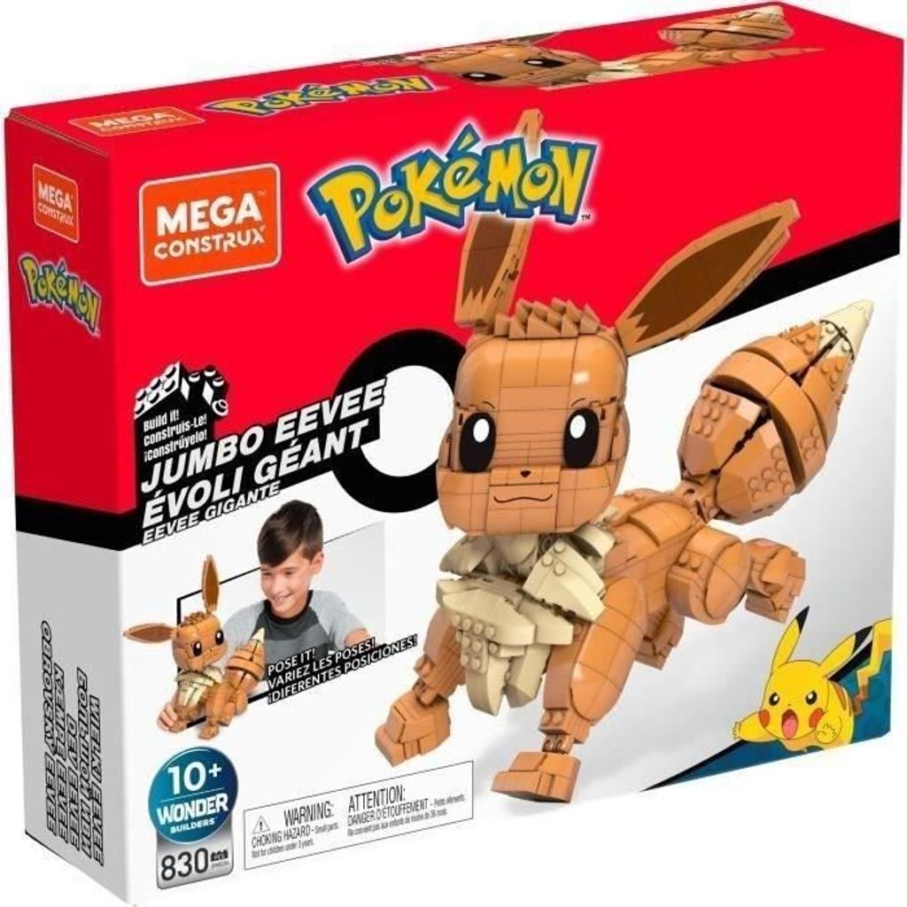 Pokémon Mega Construx - Jumbo Eevee Obrázek produktu 16