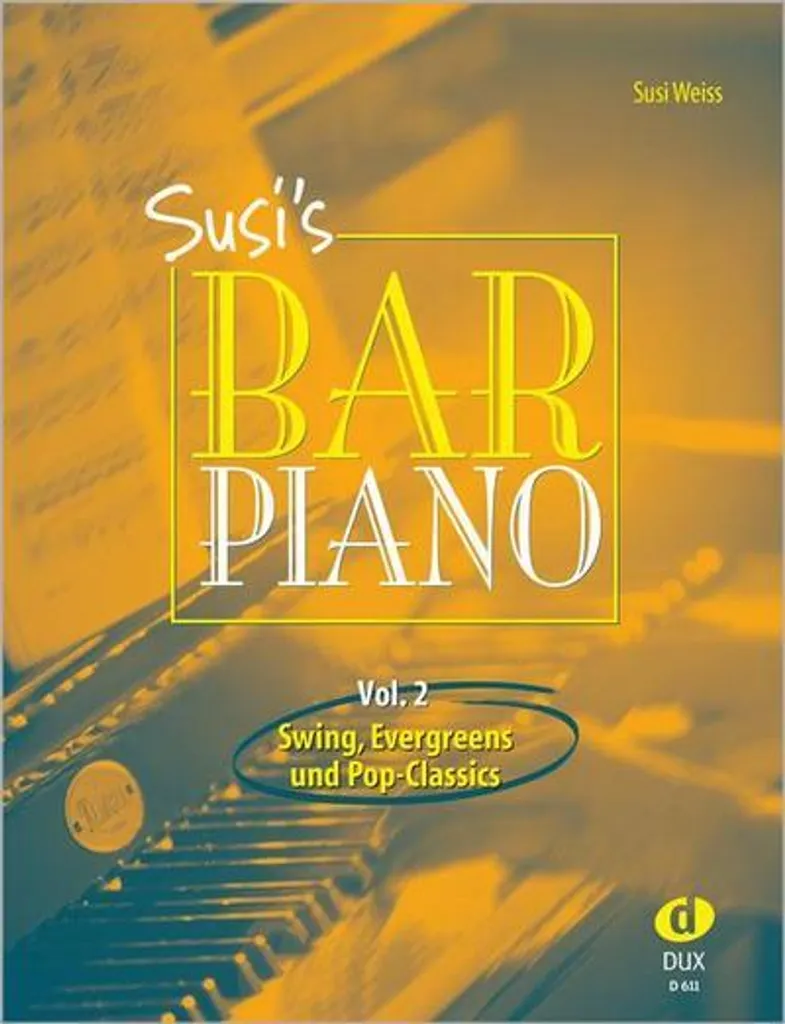 Susi's Bar Piano 2 Partitions Piano Faciles à Lire pour Ambiance Lounge