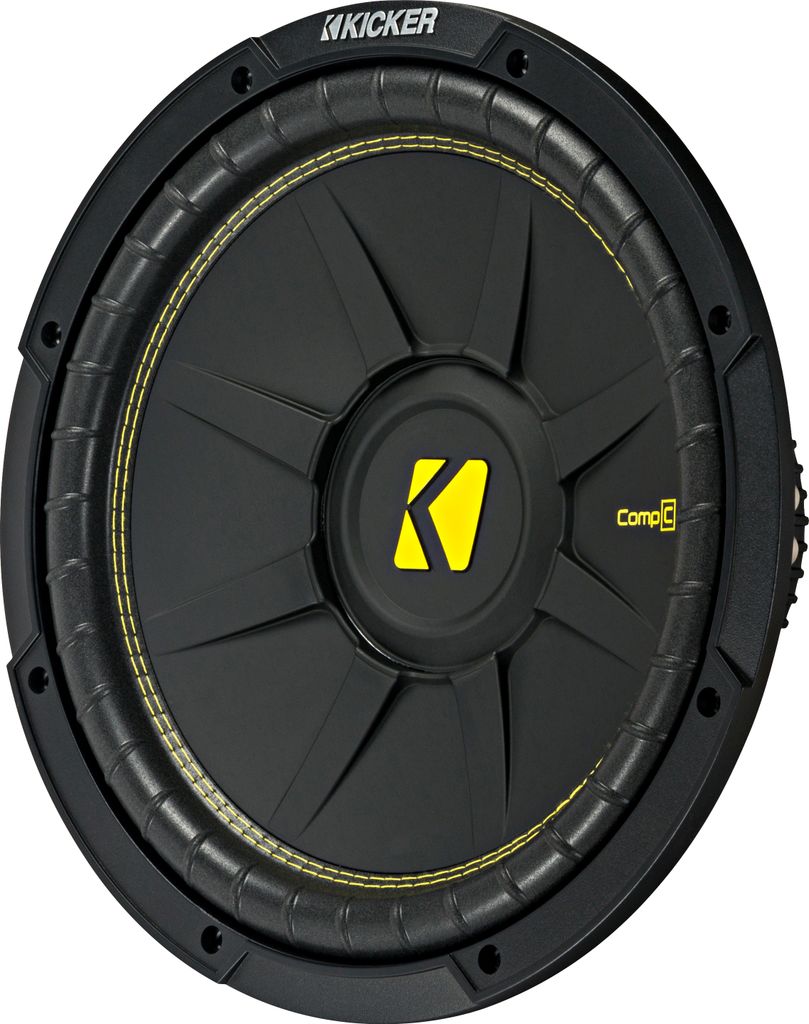 KICKER Subwoofer Bassbox 12" Woofer CompC124 30cm Auto Hifi Produktbild 
