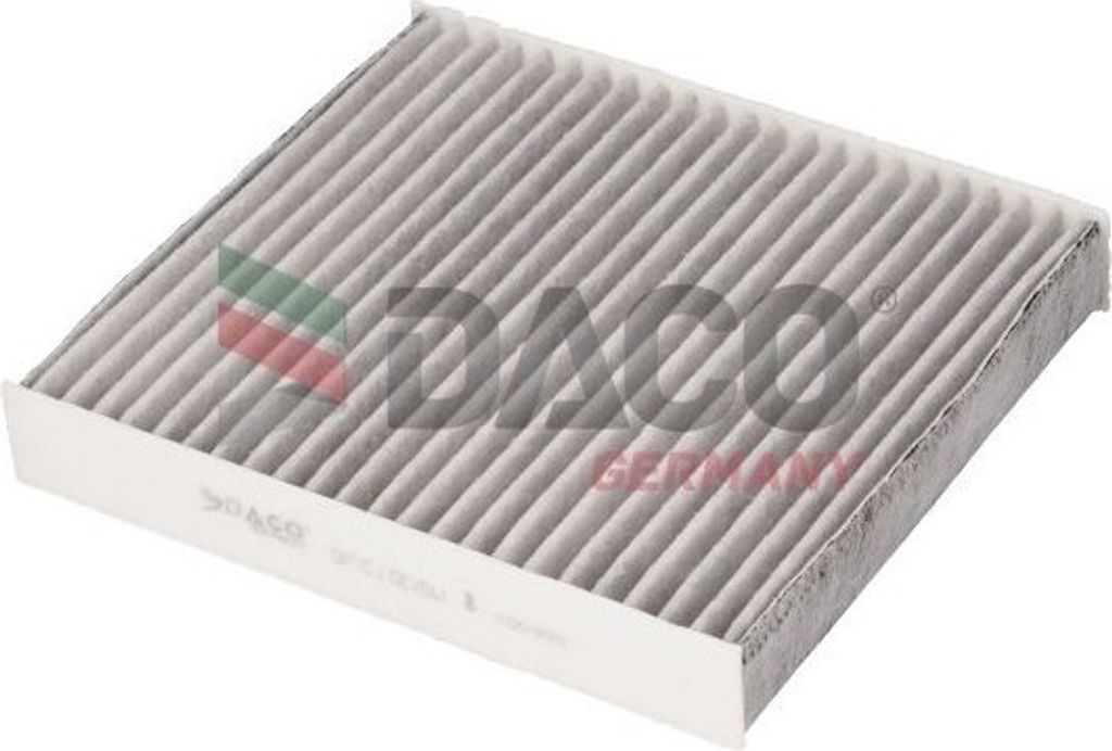 DACO Germany DFC1000W Innenraumfilter Pollenfilter für FORD Focus II Schrägheck (DA, HCP, DP) Aktivkohle