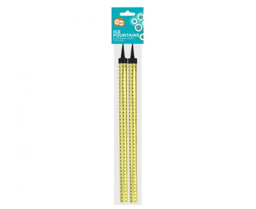Party-Fontänen, lang, 2 Stück, 25 cm Produktbild 