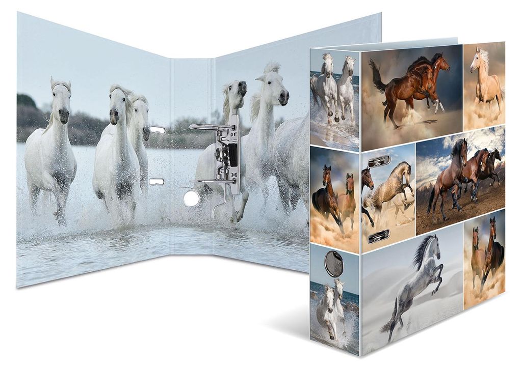 HERMA Motivordner "Animals" DIN A4 Pferde
