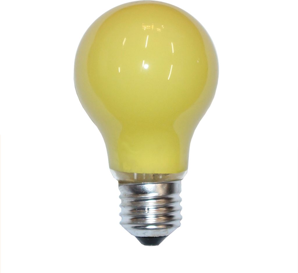 1 x Glühbirne 25W E27 Gelb Glühlampe 25 Watt Glühbirnen Produktbild 
