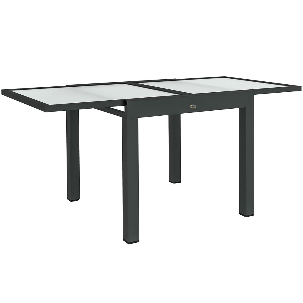 Outsunny Table Extensible de Jardin Grande Taille dim. Image du produit 