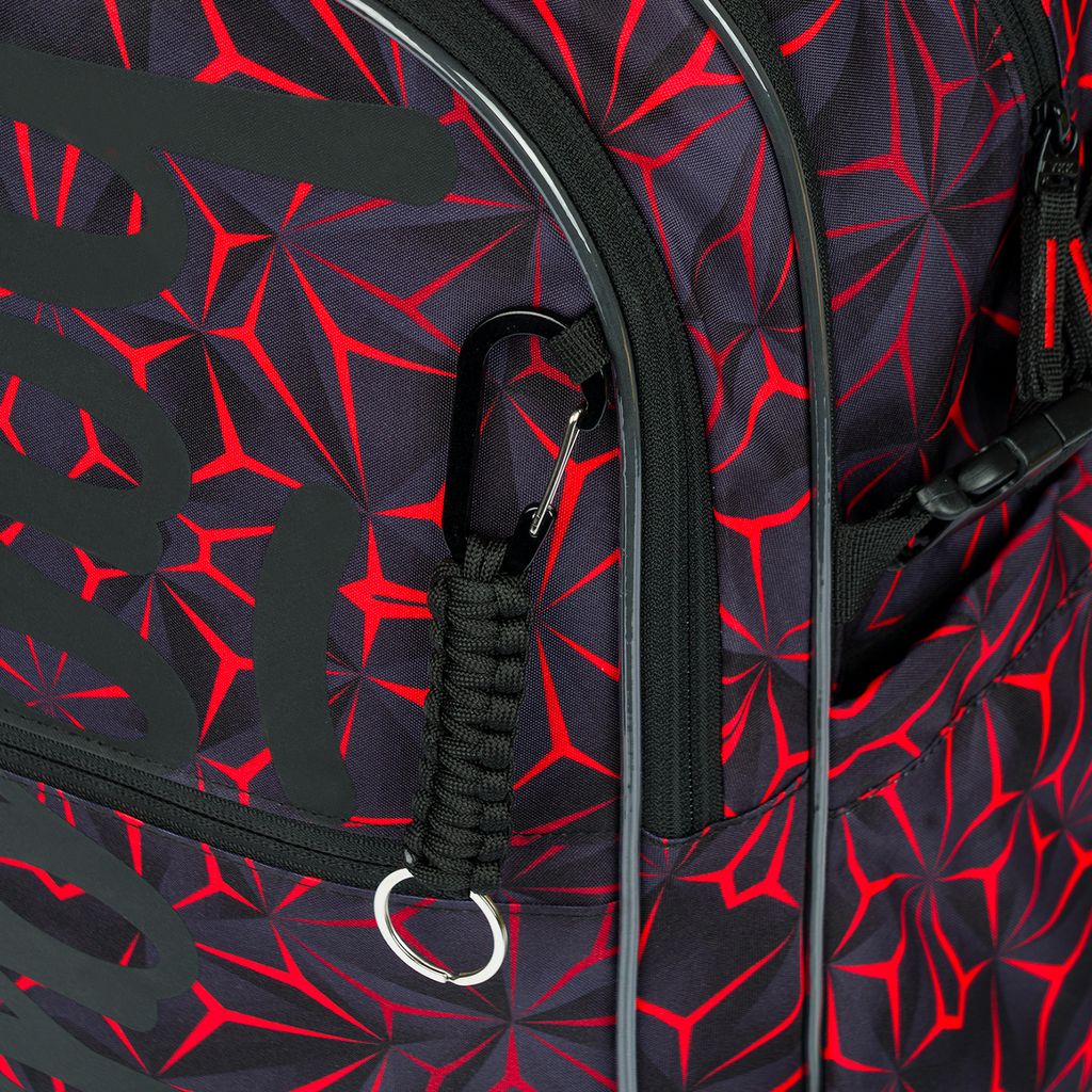BAAGL Schulrucksack Core Red Polygon Produktbild 8