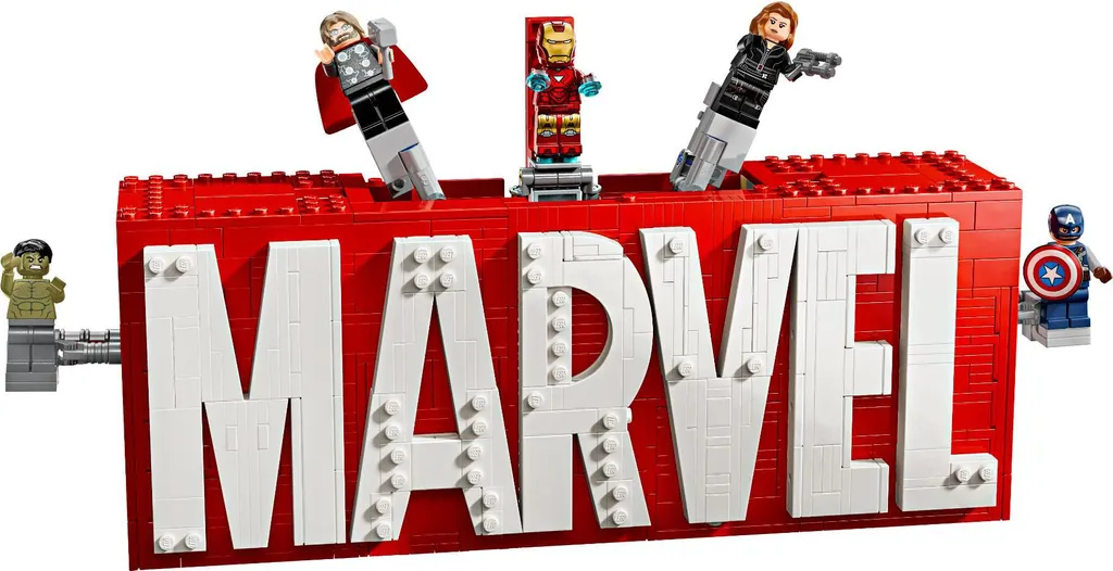 LEGO Marvel 76313 Set de construction idéal pour bureau et gaming setup