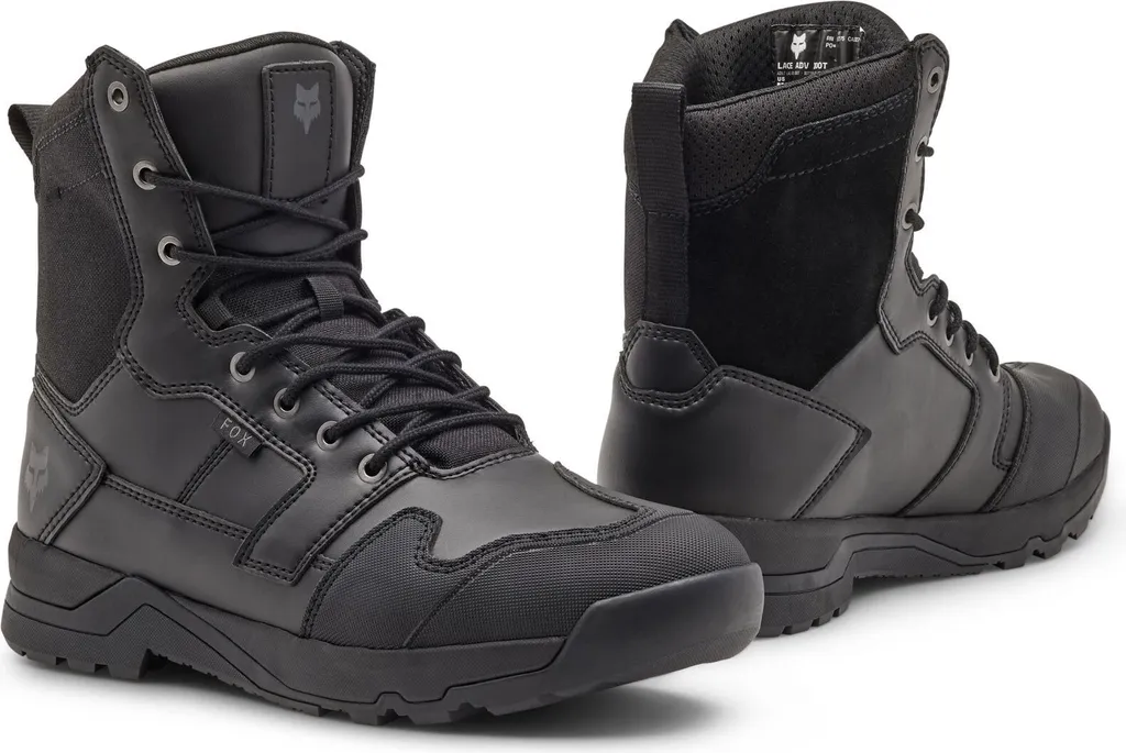 Bottes moto FOX Ranger ADV Noires Pointure 13 pour l'aventure Tout-Terrain