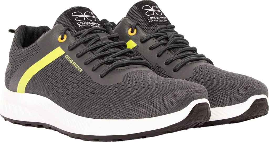 Crosshatch - Herren Sneaker "Kamran" BG1907 (43 EU) (Grau)