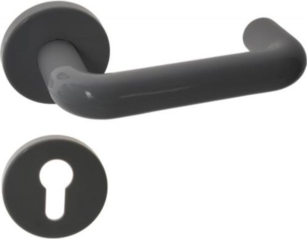 Assa Abloy 9x9x170 Sicherheits-Türgriff mit WB-Schild, Produktbild 