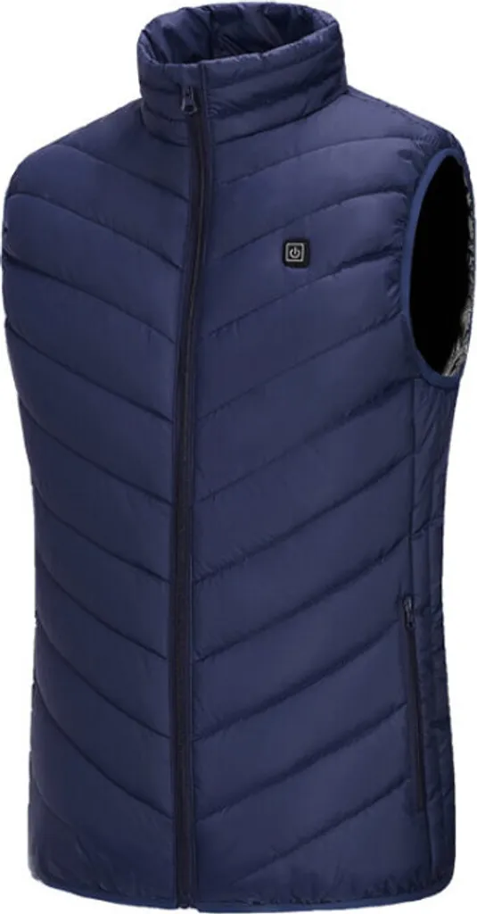 Gilet Elettrico Mimetico Uomo - Calore USB per Ciclismo e Outdoor