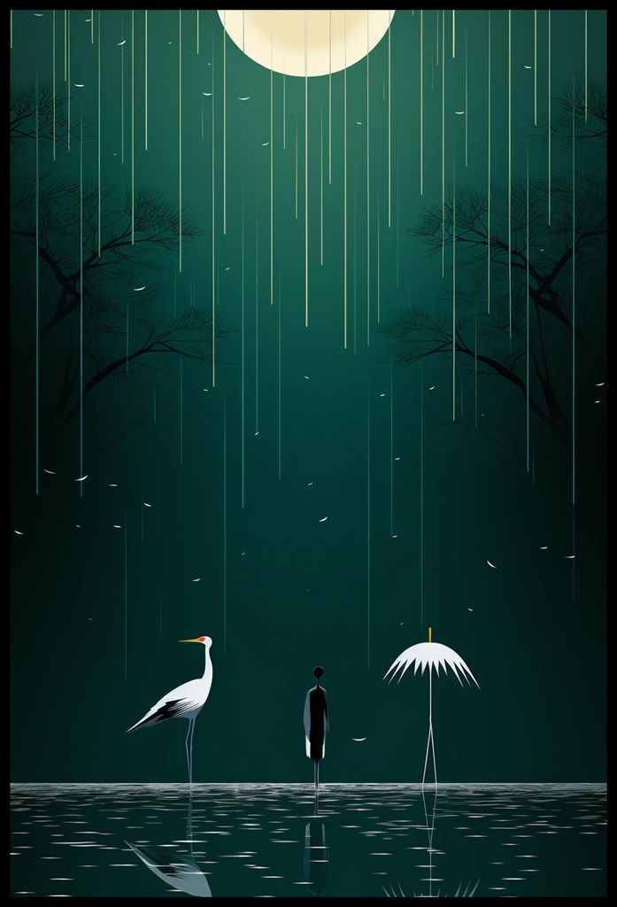 Plakat 68x101cm Nachtträume