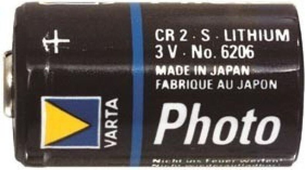 Varta Batterie Lithium Photo CR2 3V Blister (2-Pack) 06206 301 402