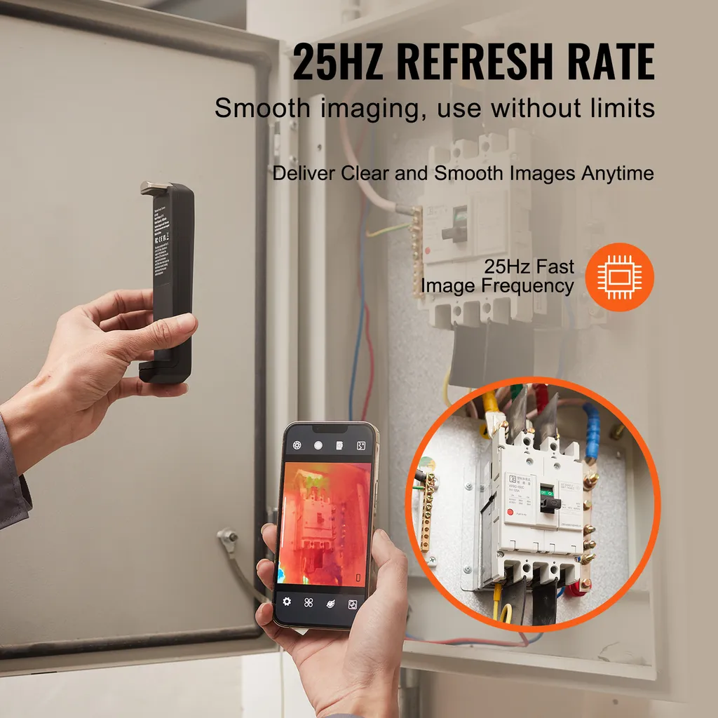 Caméra thermique pour smartphone : inspection fuites et isolation