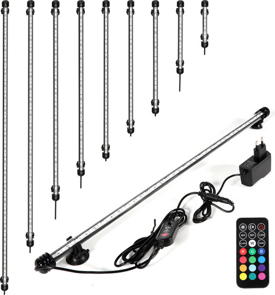 Jopassy 73cm LED Aquarium Lampe Tank Leuchtet Unterwasser Produktbild 