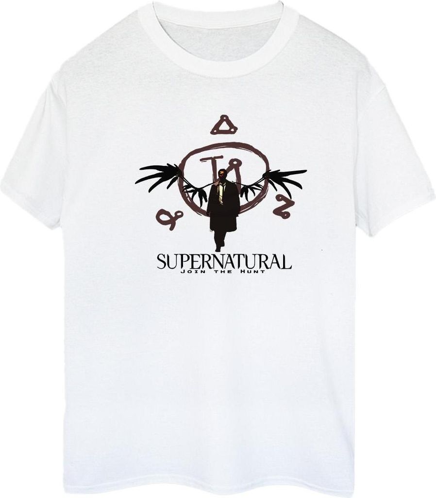 Supernatural - T-Shirt für Damen BI54542 (L) (Weiß)