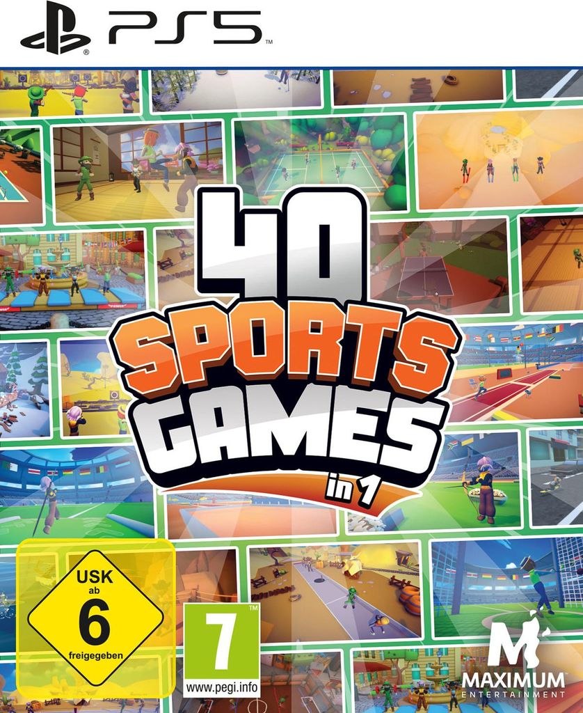 40 Sports Games in 1 PS-5