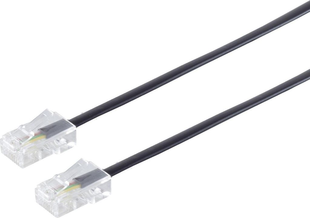 ShiverPeaks S/CONN maximum connectivity Modular-Anschlußkabel-Western-Stecker 8/4 auf Western-Stecker 8/4, 20,0m (70095-8/4-20)