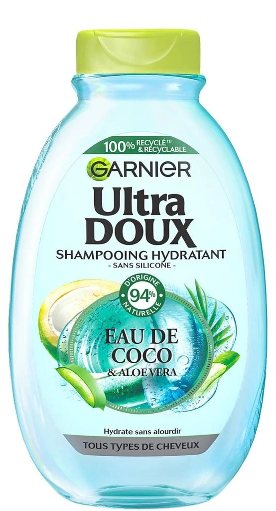 Garnier - Hydratační šampon - Kokosová voda a aloe vera Obrázek produktu 