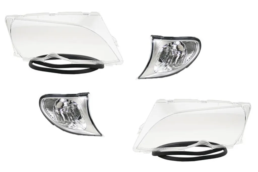 Kit Lenti Fari + Frecce BMW E46 2001-2005 - Ricambio Johns TOP