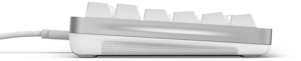 Clavier Gaming NZXT White Function Elite pour Setup Blanc de Streamer