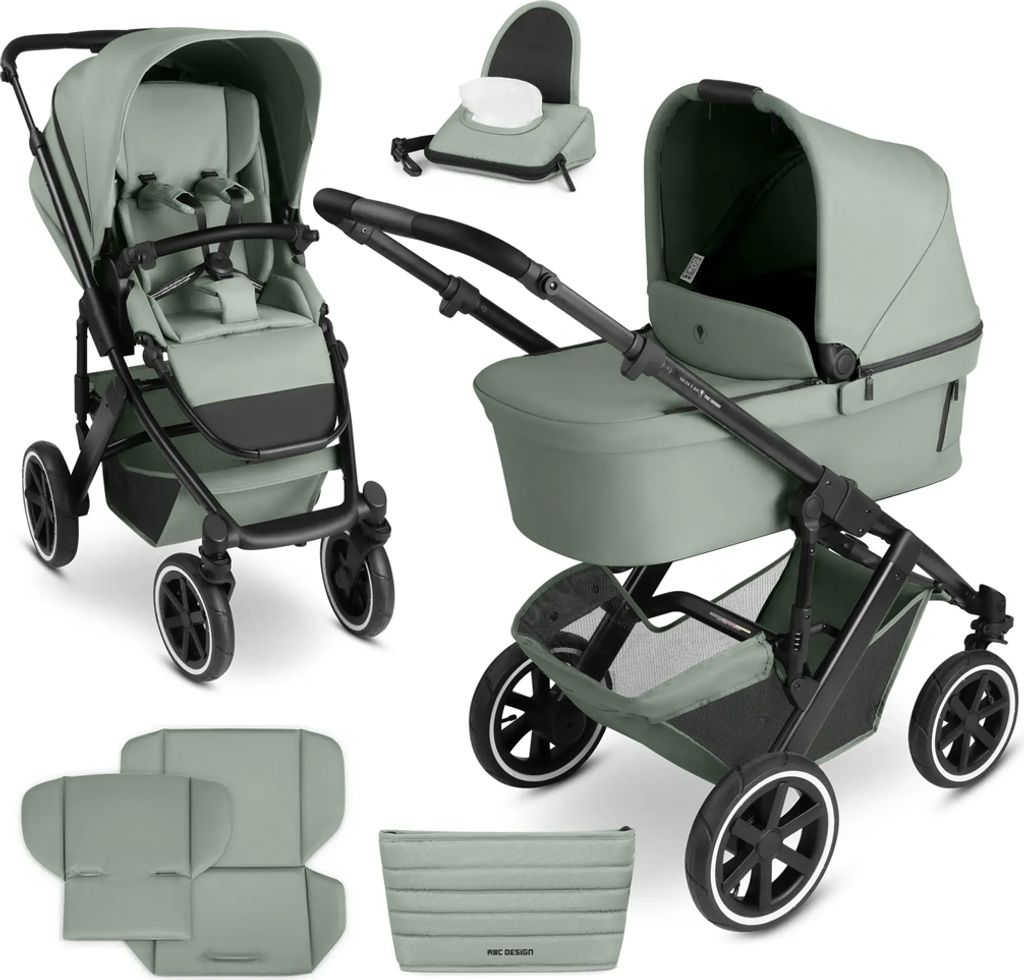ABC DESIGN Poussette combinée Salsa 5 Air pin 2025 + Image du produit 