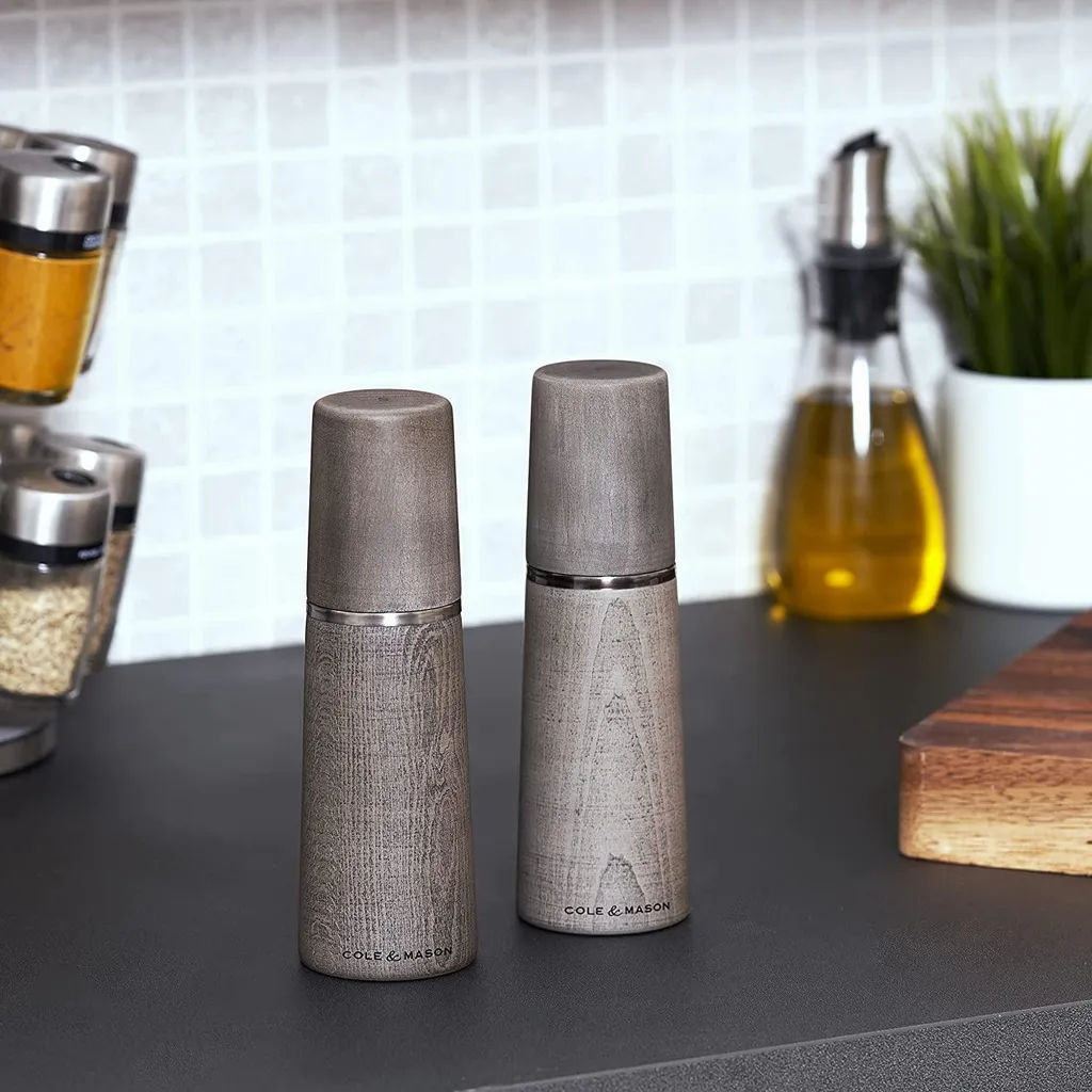 Macinino Cole & Mason Marlow 18,5 cm - Design Minimal in Legno e Metallo